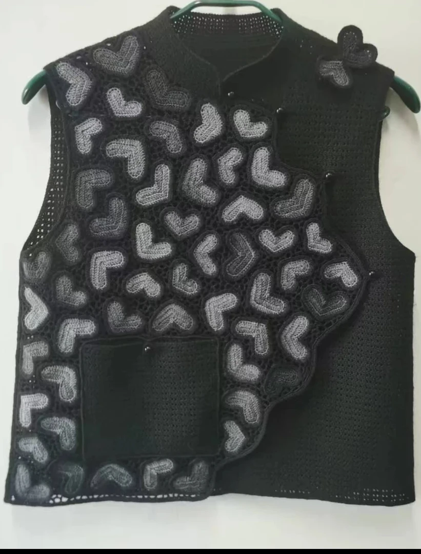 《心语》羊毛线材料包含模板非成品