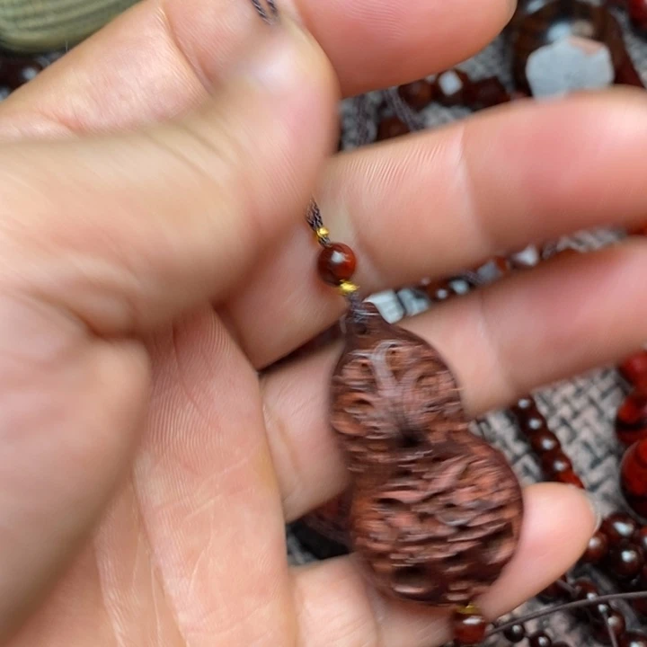清***客檀香紫檀（小叶紫檀）葫芦