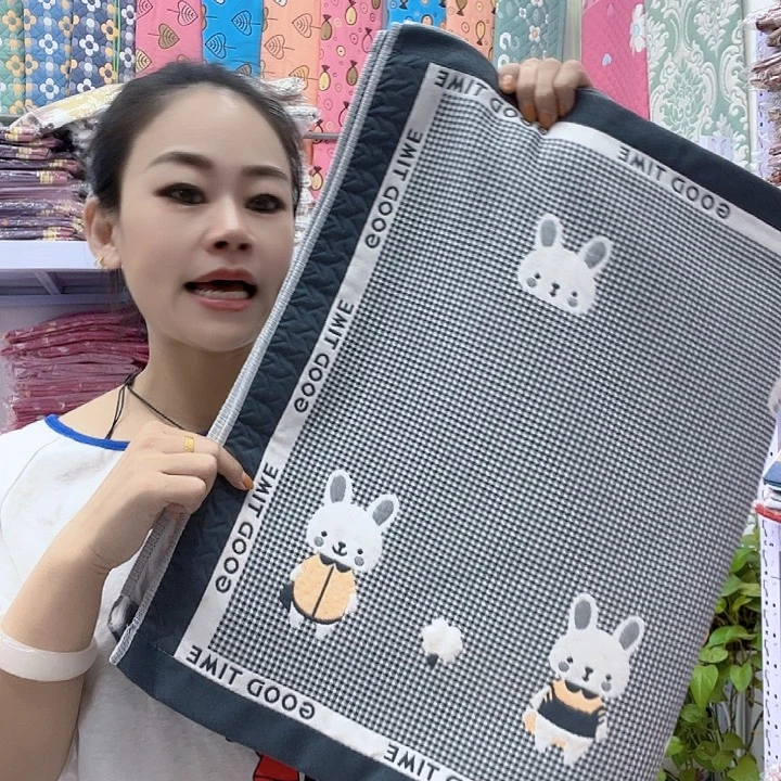 棉灰色小兔头纯棉