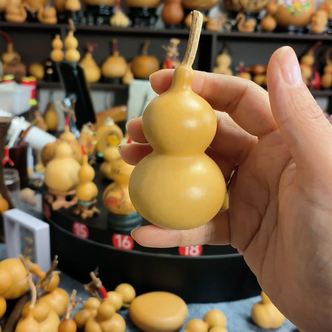 面***树葫芦福禄双全手把件