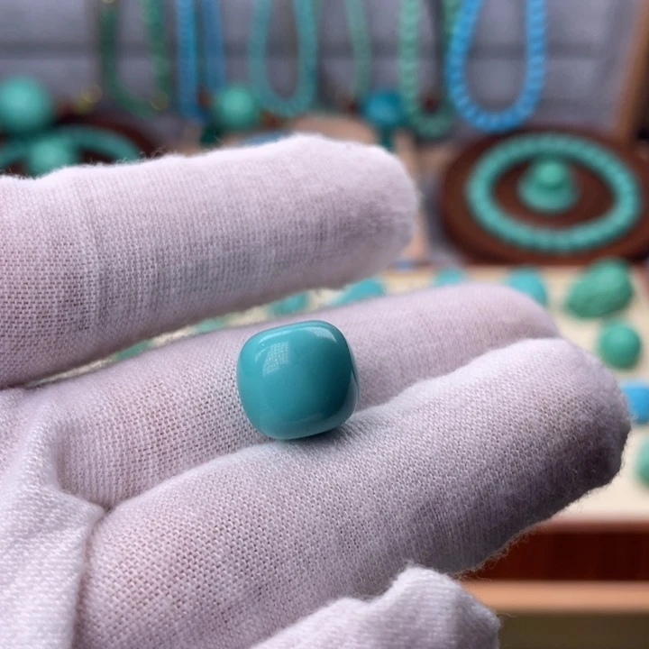 精品蓝绿老型珠卡12mm