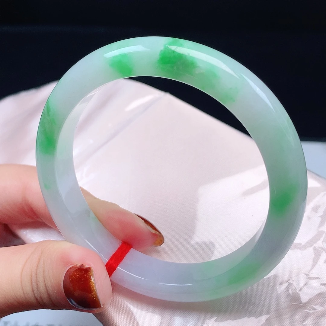 翡翠未镶嵌手镯1595