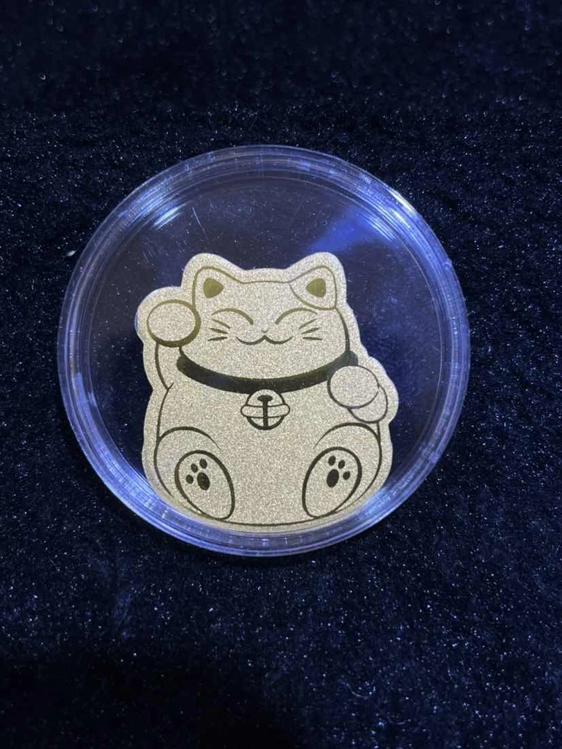 招财进宝小猫手机贴