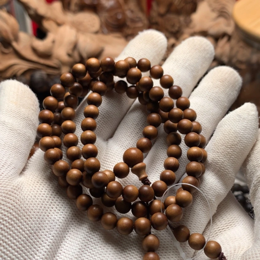 【闪购商品】檀香木手串/手链红**林檀香手串0.6/108沉水