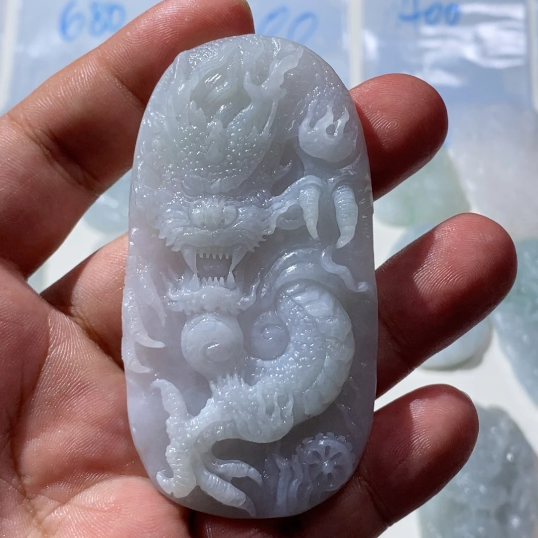 未镶嵌定制翡翠青***顶