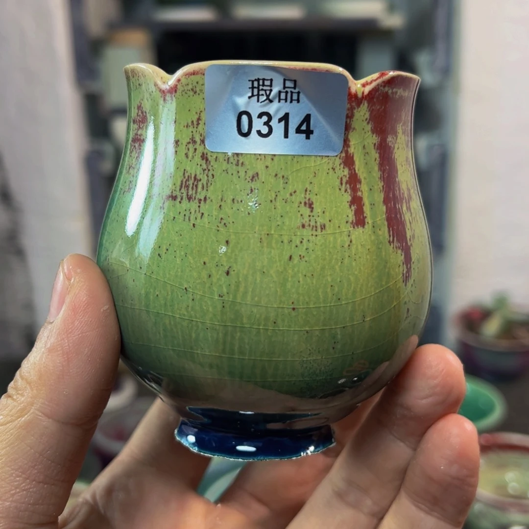 摆件窑口自销原矿钧瓷