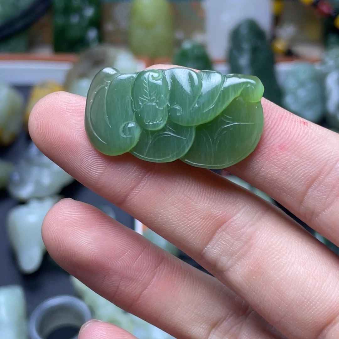 吊坠(不含链)未镶嵌和田玉