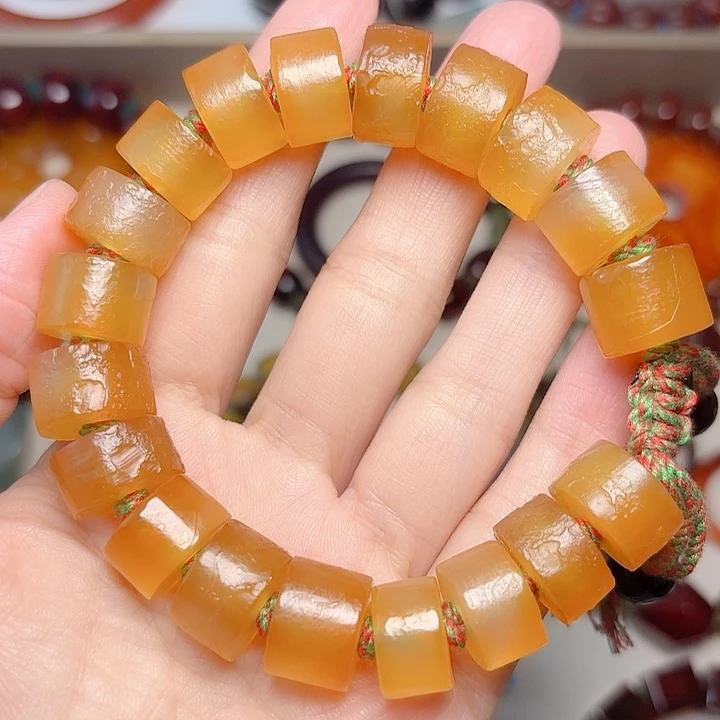 玛瑙/玉髓颈饰未镶嵌꧁**꧂