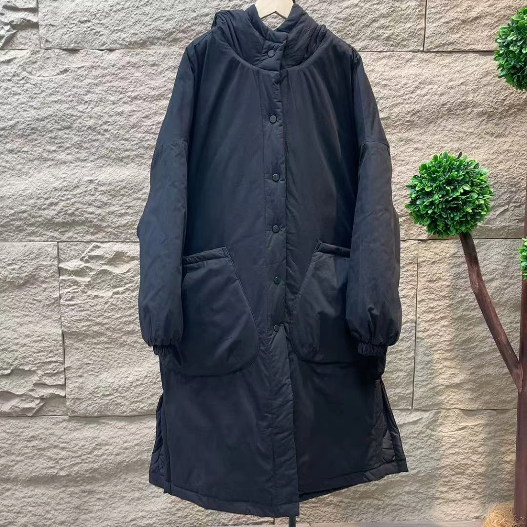 8236新款加厚冬季百搭休闲时尚中长款棉服