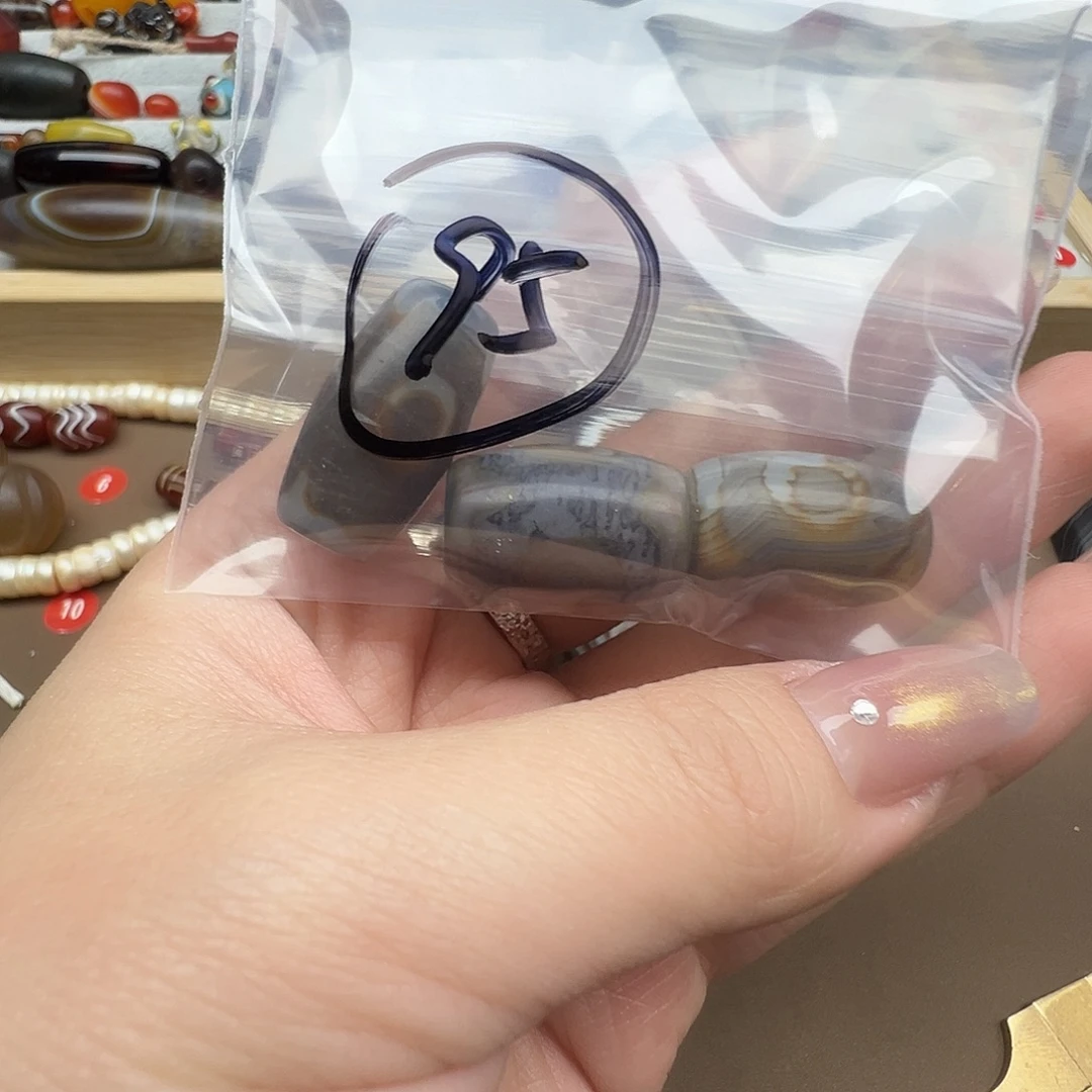 未镶嵌玛瑙/玉髓珠宝半成品
