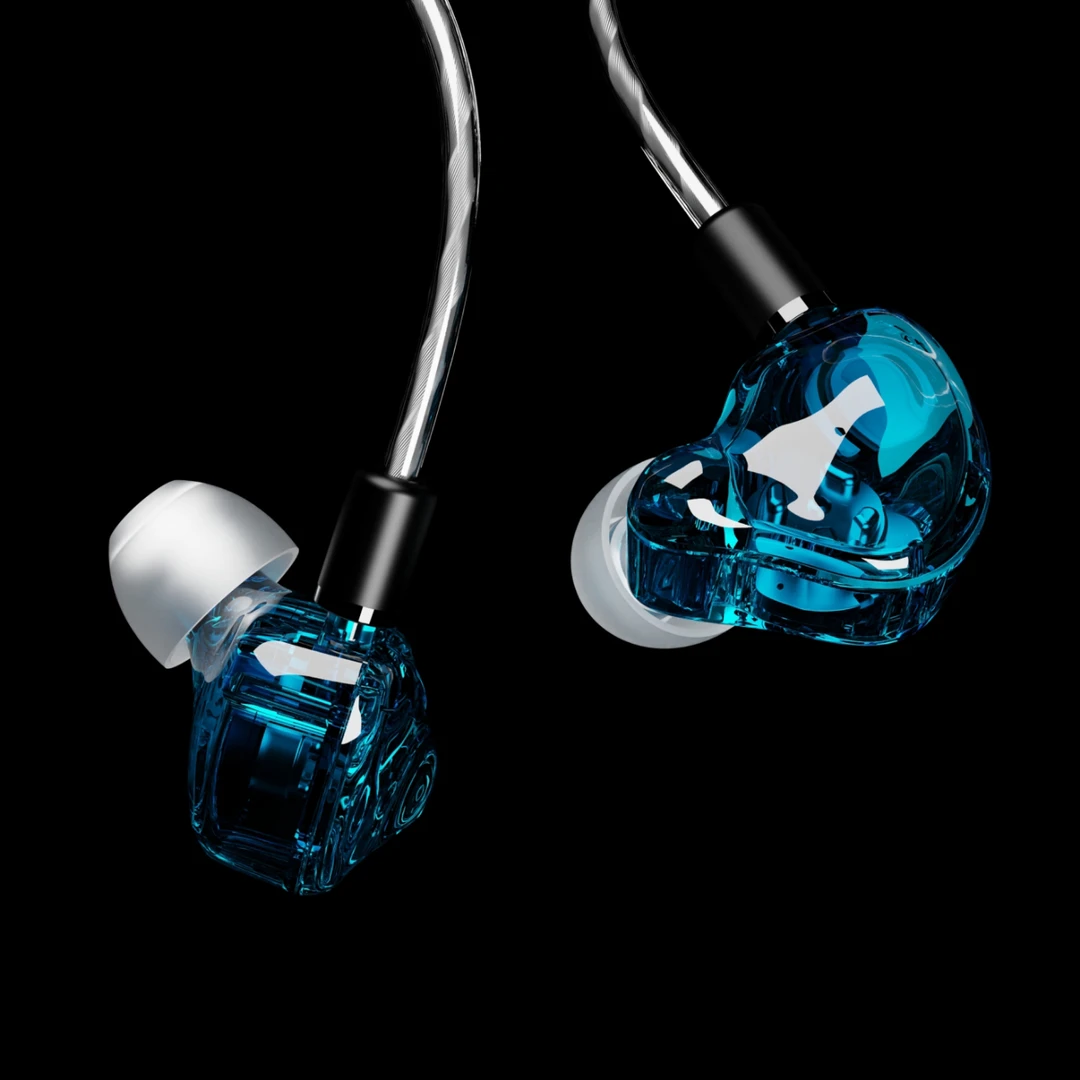 VSONIC 冰山经典版 HIFI入耳式有线降噪音乐耳机 电竞游戏