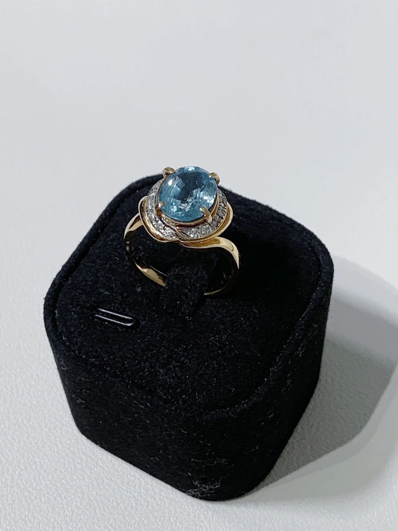 95新  HIHI精选/K金托帕石戒指/7639171