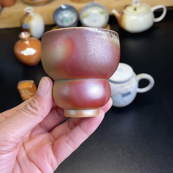 燃薪柴烧茶器主人杯