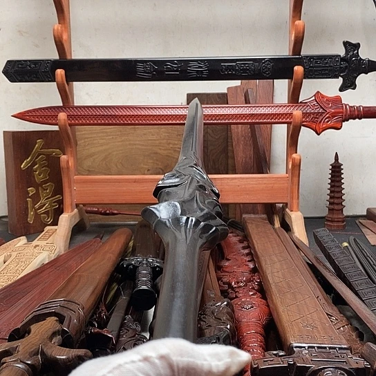 黑檀木木木一米二长盖聂