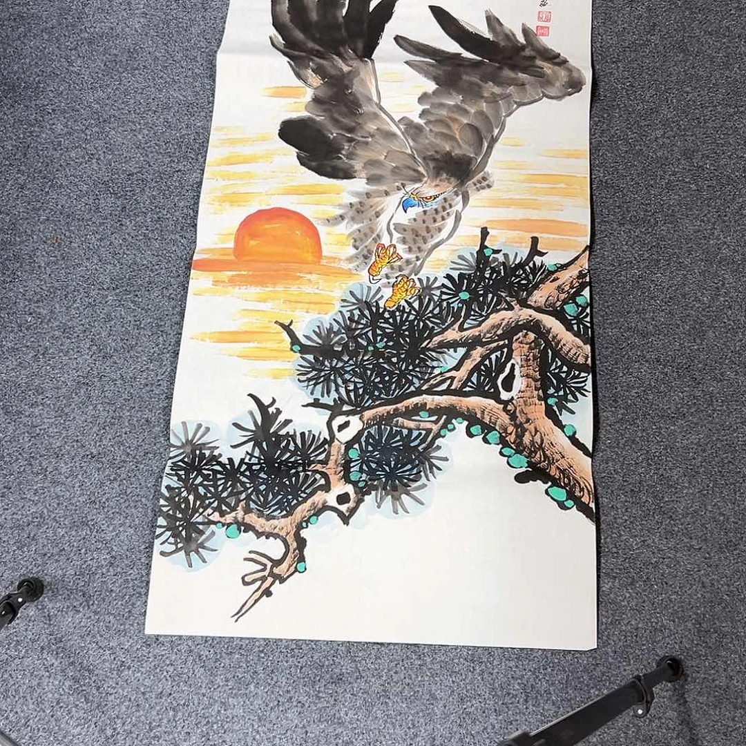 国画精品手绘国画作品