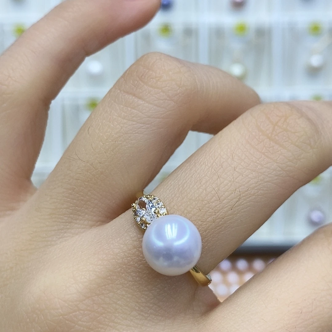 淡水珍珠吊坠(赠链)合金