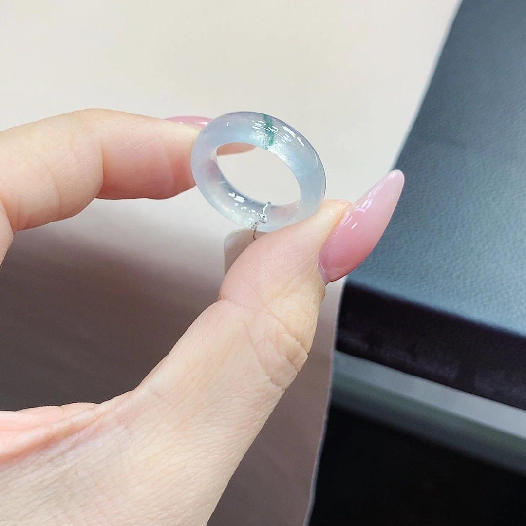 未镶嵌戒指翡翠阿***虎10.11号