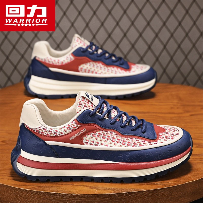 回力鞋子男鞋夏季男士休闲鞋2025新款潮鞋轻便运动鞋厚底老爹鞋男
