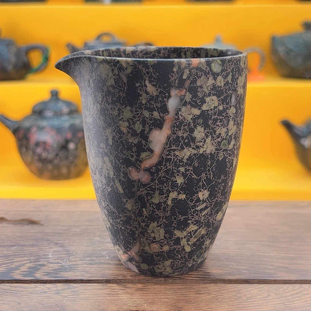 哥遇壶堂安山玉公道杯