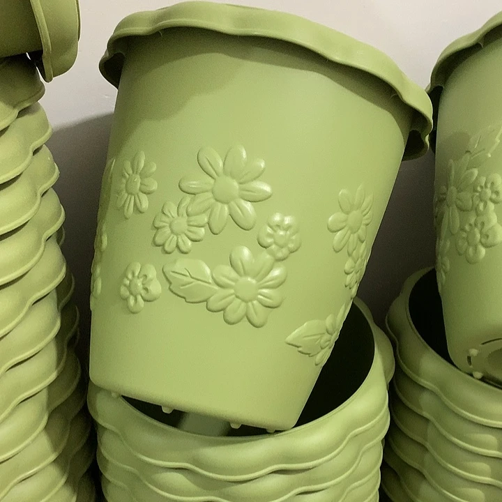 浮雕口27高27绿3个带托