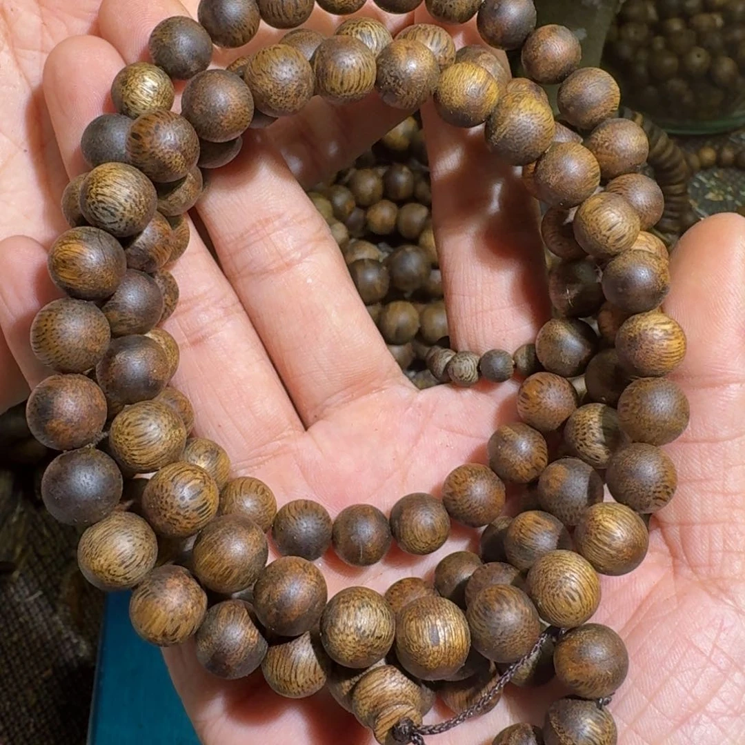 沉香木手串軍**行海南老料蓝宝石0.941.7克