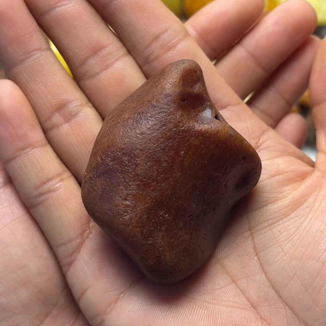 定制琥珀未镶嵌蜜蜡定制随型手把