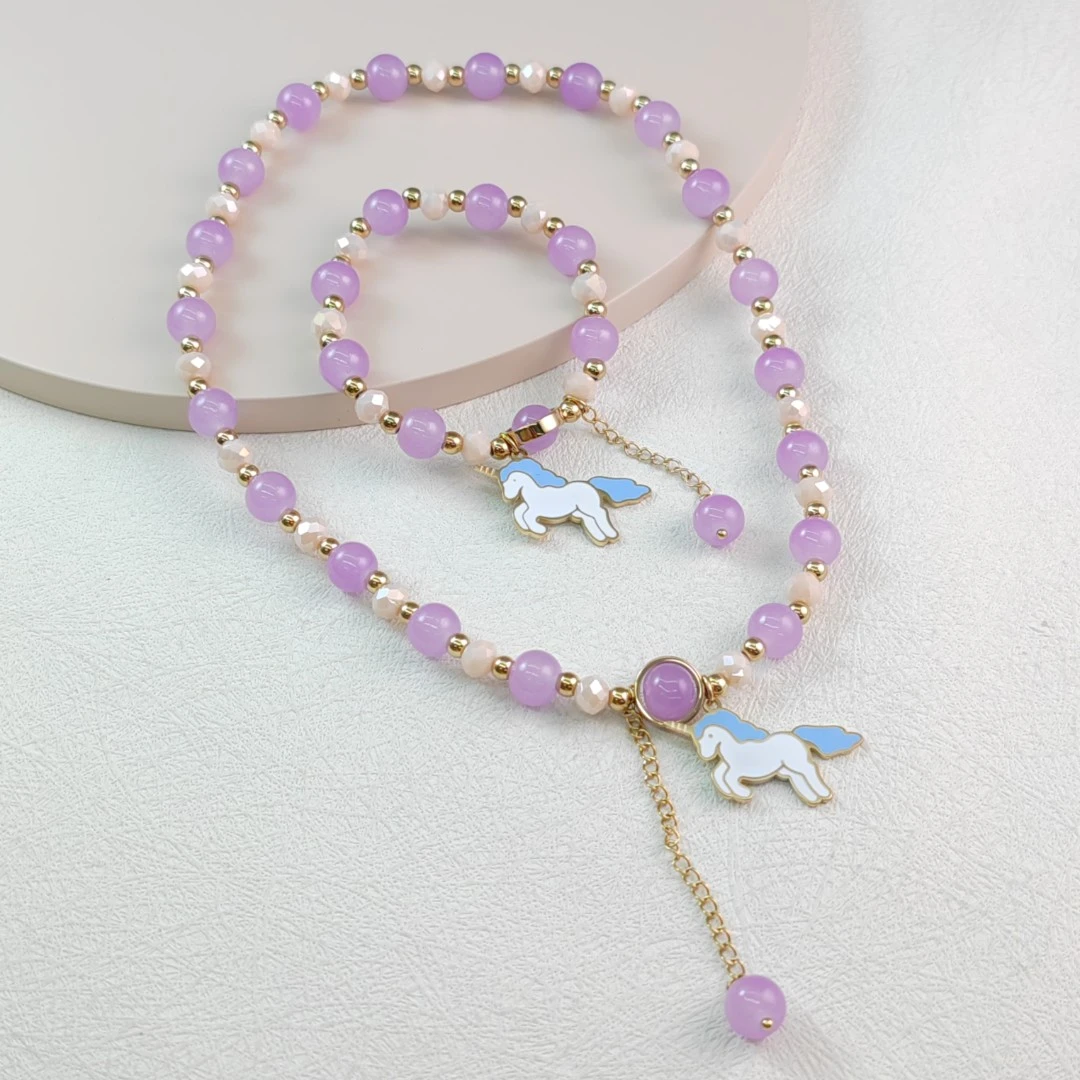 XUPING/旭平首饰 不锈钢琉璃项链 【参与满赠】套装 GDJ T001042818