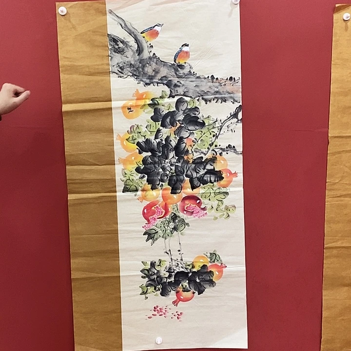 书法豆树隶 精品国画