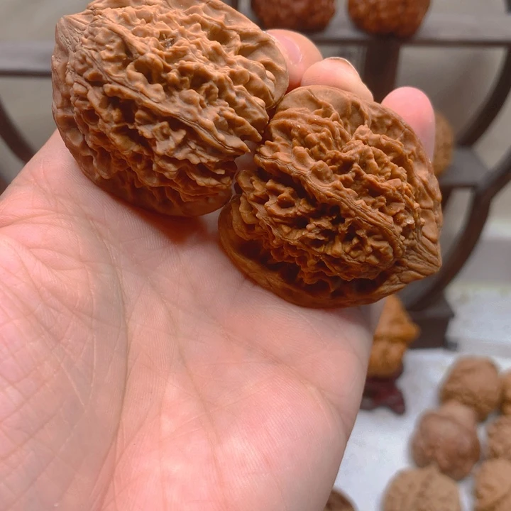 用***5文玩核桃吊坠43满天星