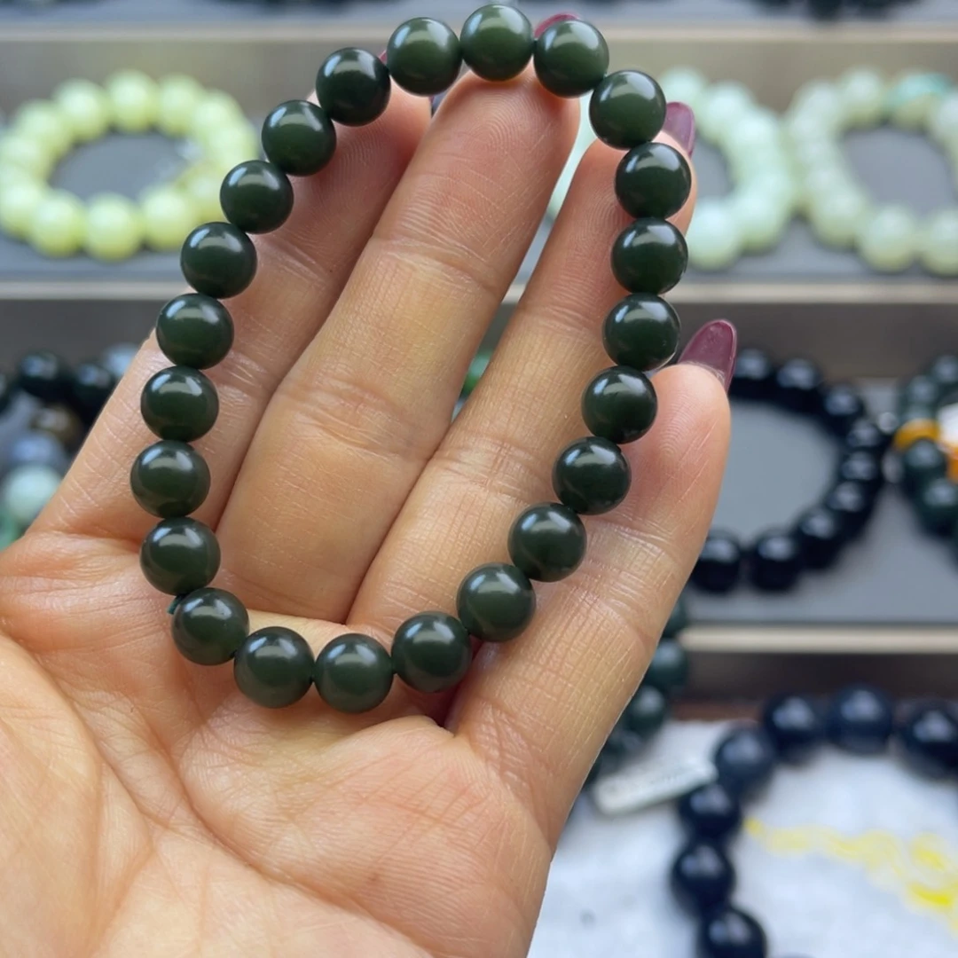 和田玉手链未镶嵌