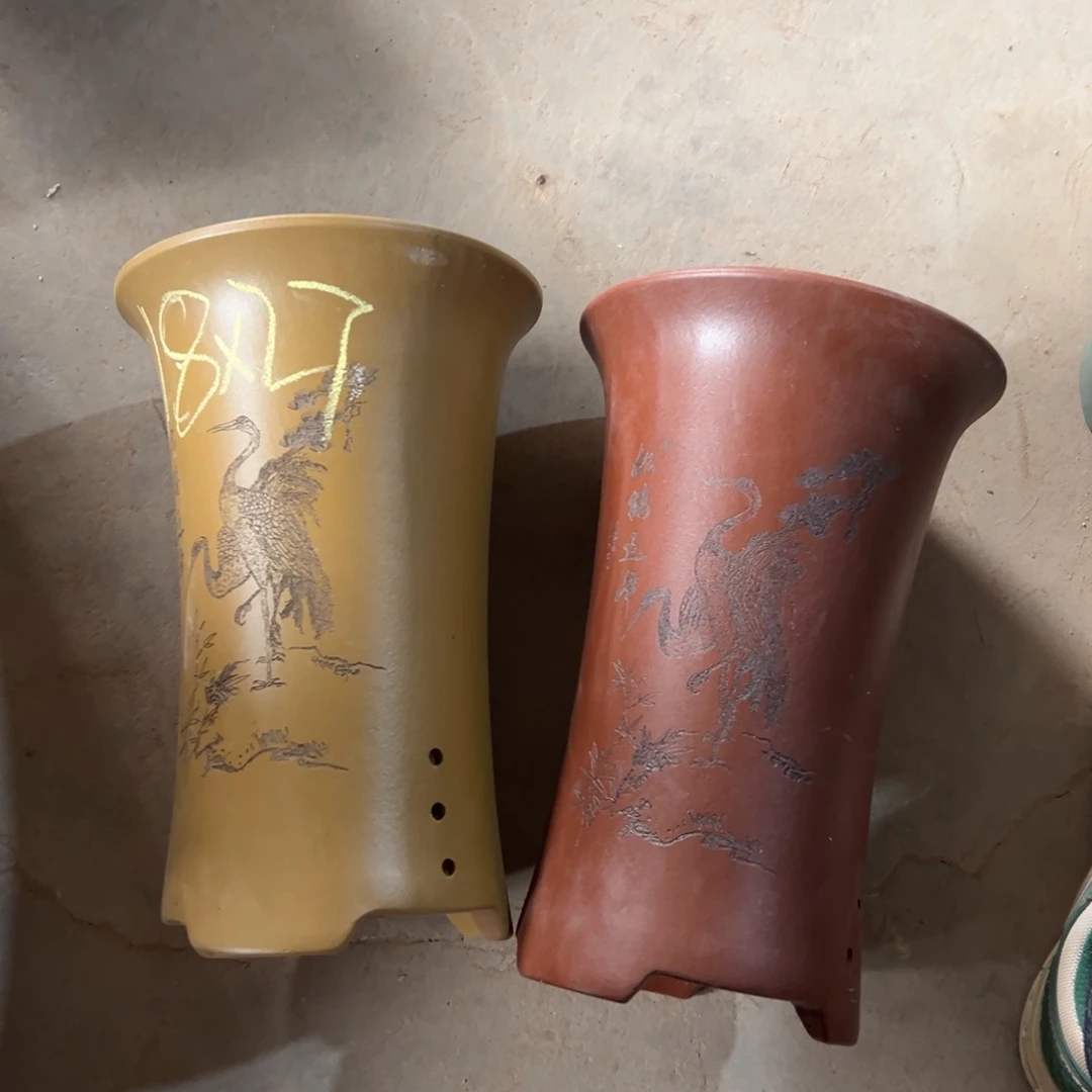 宜兴川阁紫砂花盆