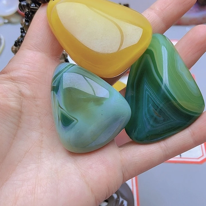 【闪购商品】玛瑙/玉髓珠宝半成品未镶嵌然**物