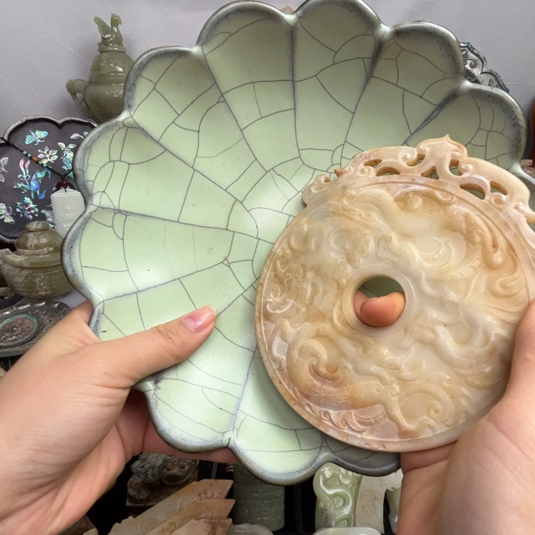 爱***手摆件瓷器瓷器瓷器