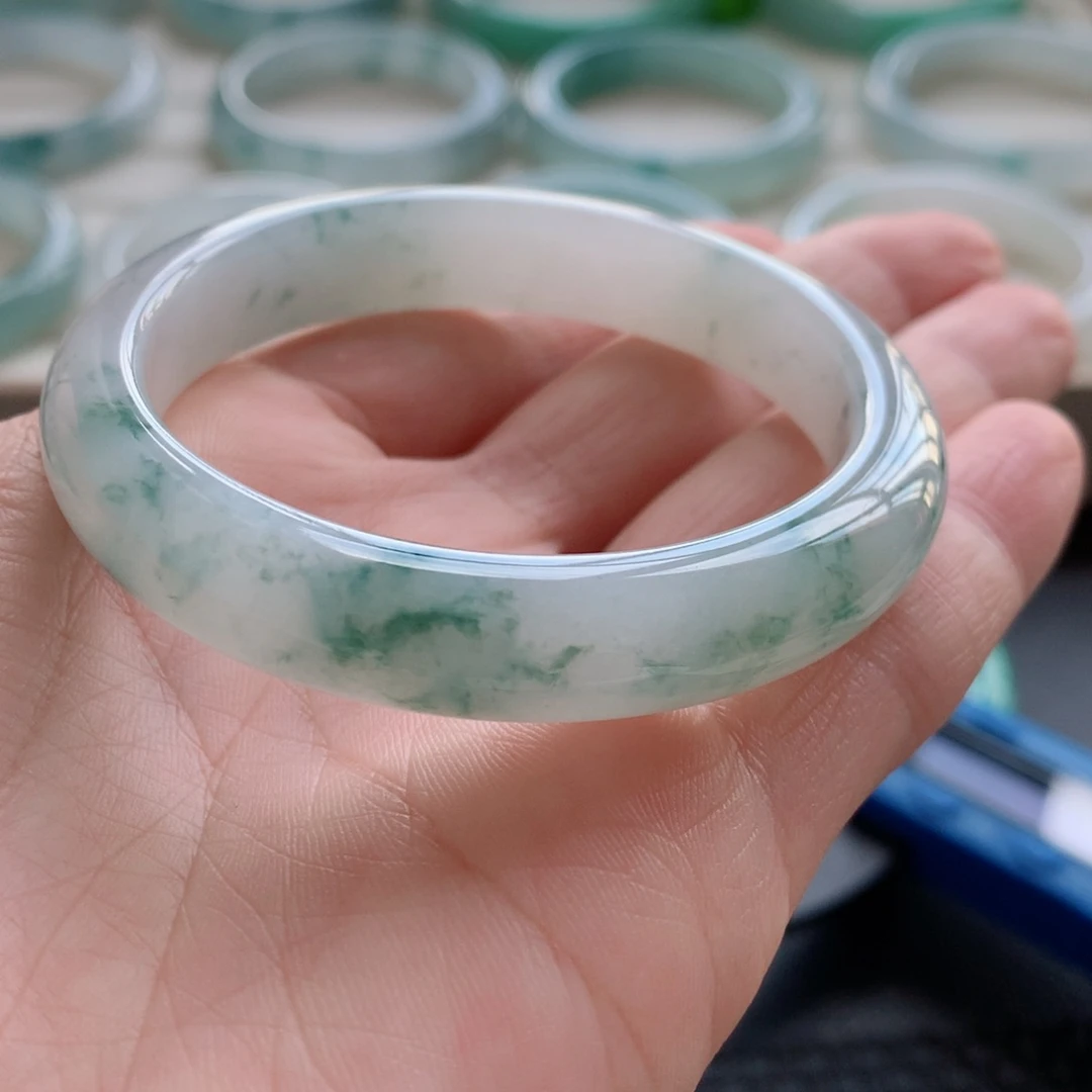 未镶嵌手镯翡翠13号-51.8