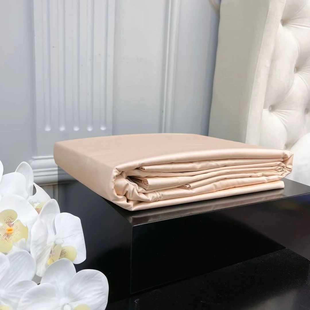 POCKET PIG/布袋猪 DK设计-【艾莉卡-浅金】全棉纯棉四件套套件