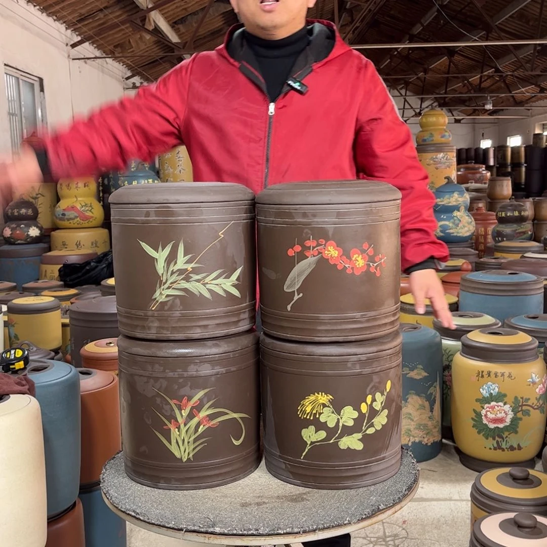 紫砂茶叶罐茶叶罐