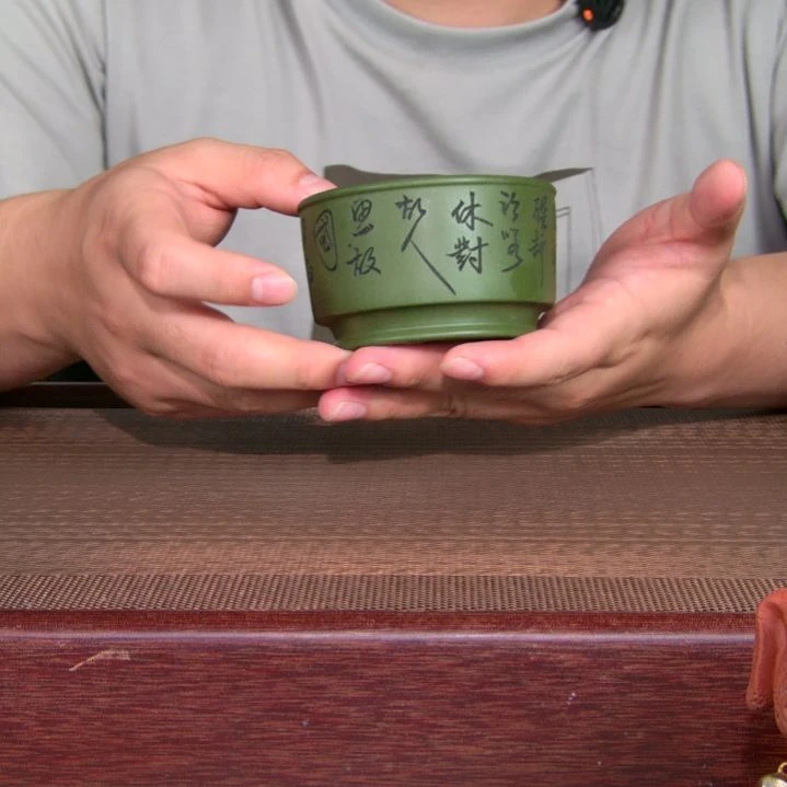 茶杯紫砂高货放漏
