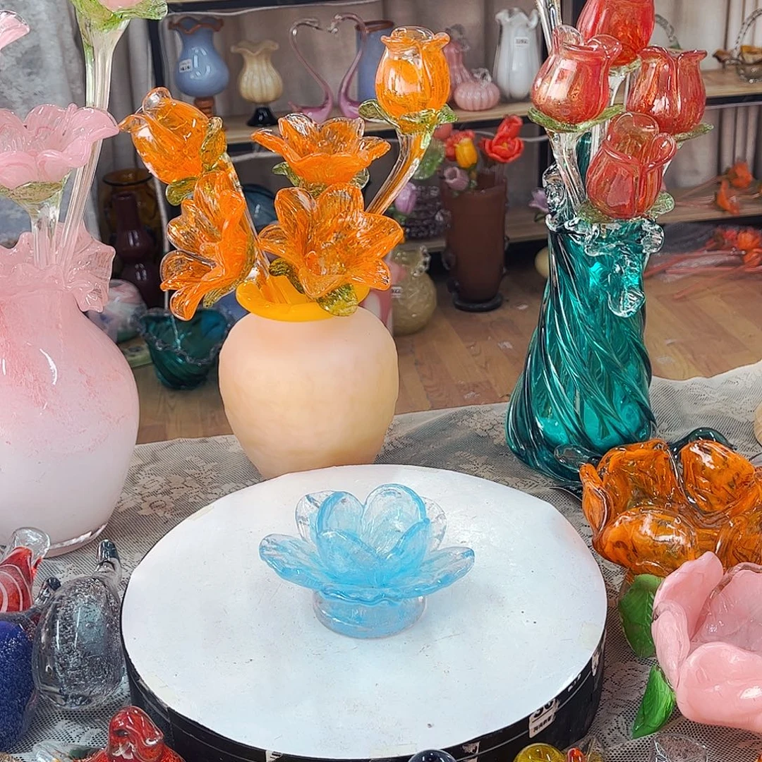 摆台花不完美家悦花瓶花器