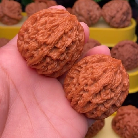 吊坠文玩核桃麦虎40全品