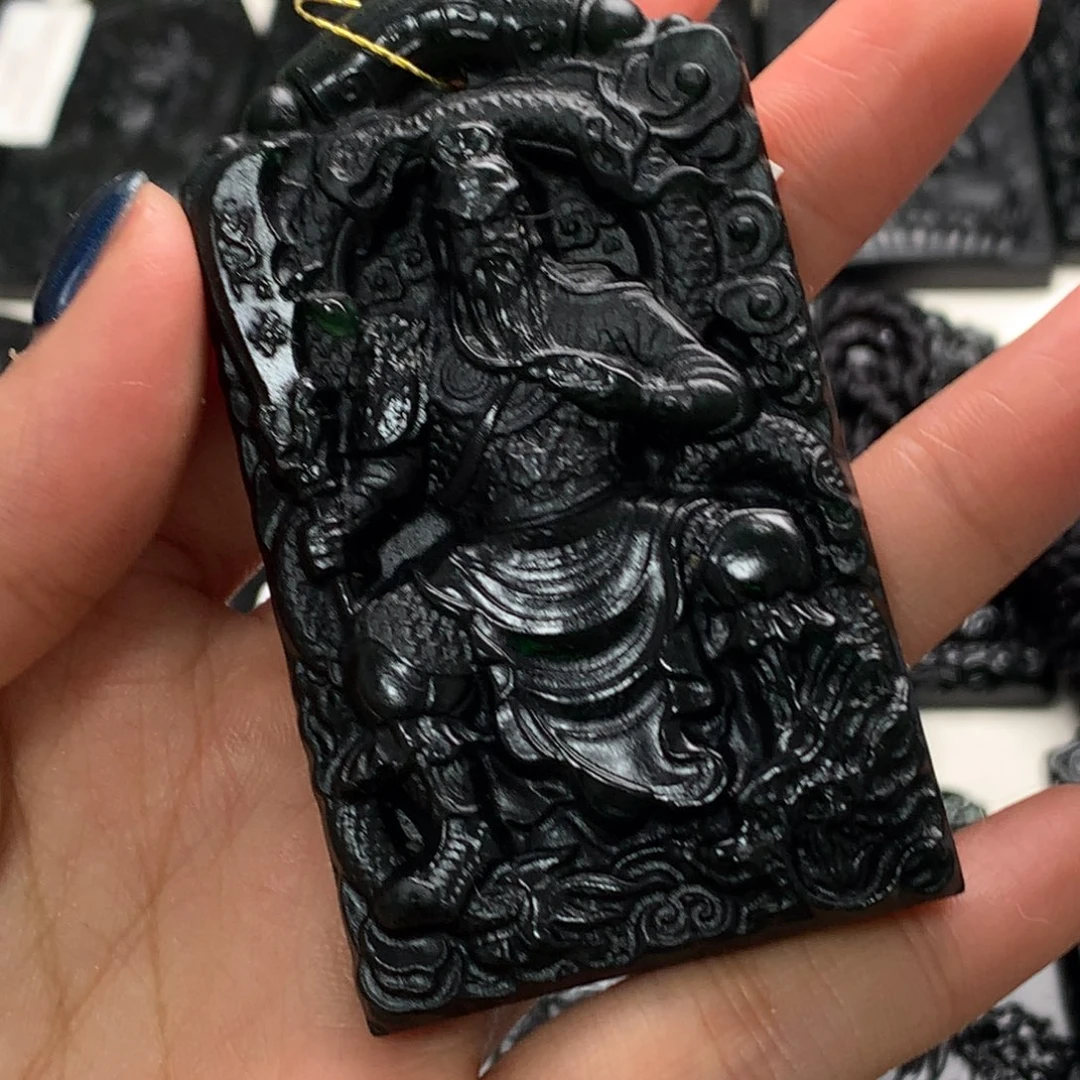 天然a货钢琴黑挂件