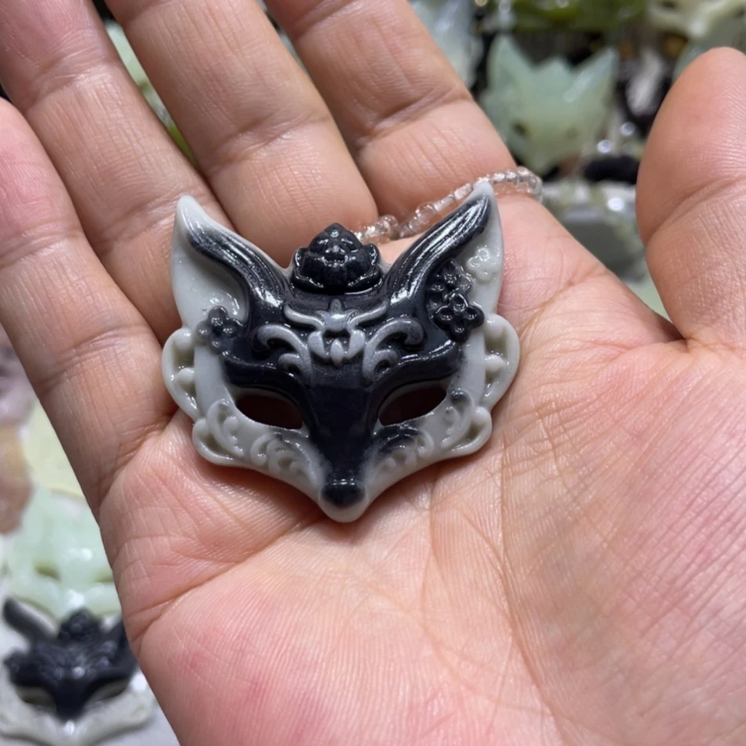 【闪购商品】岫玉颈饰未镶嵌欧***子51吊坠