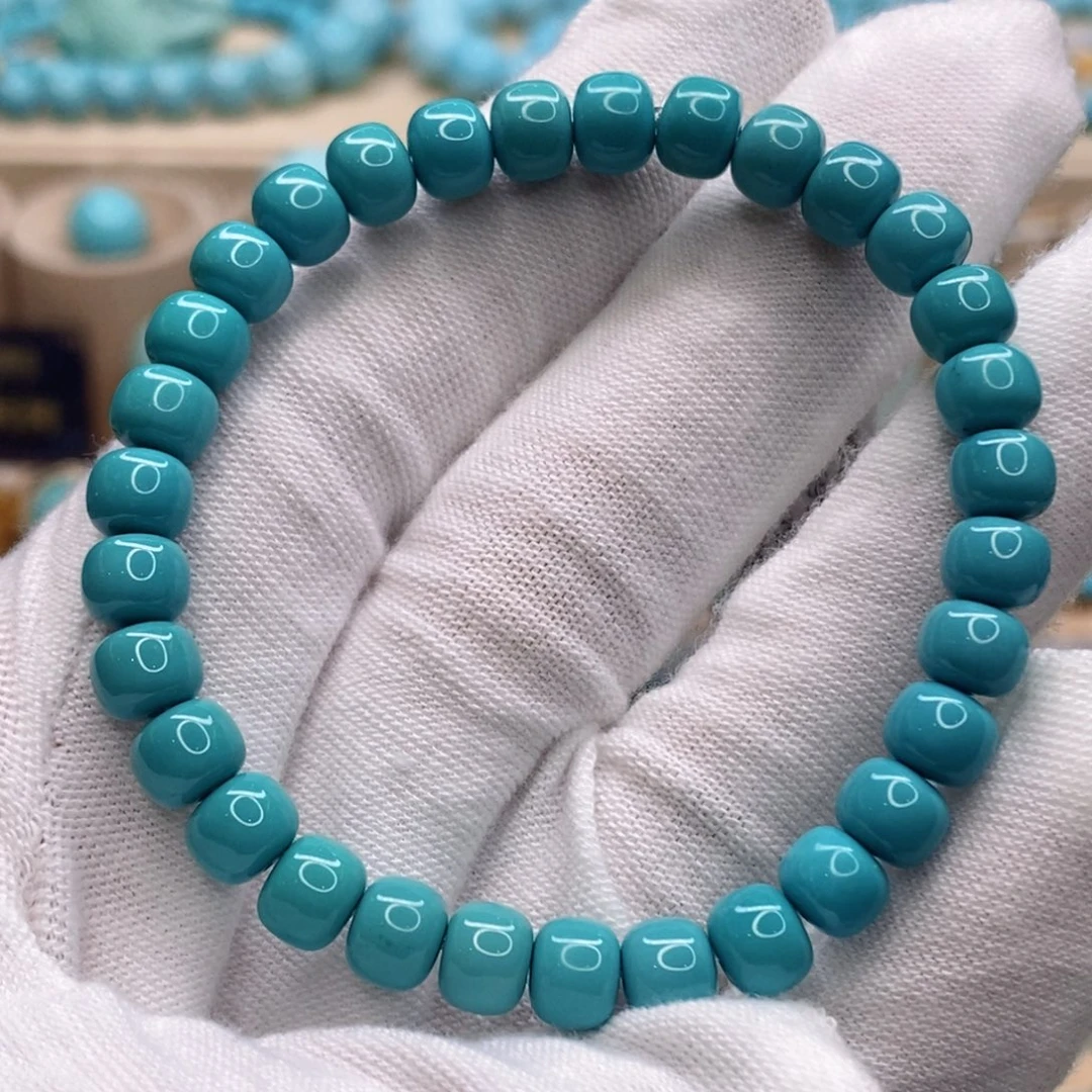 绿松石未镶嵌珠宝奇石6.6mm