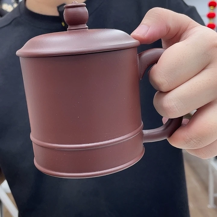 茶杯紫砂原矿紫砂