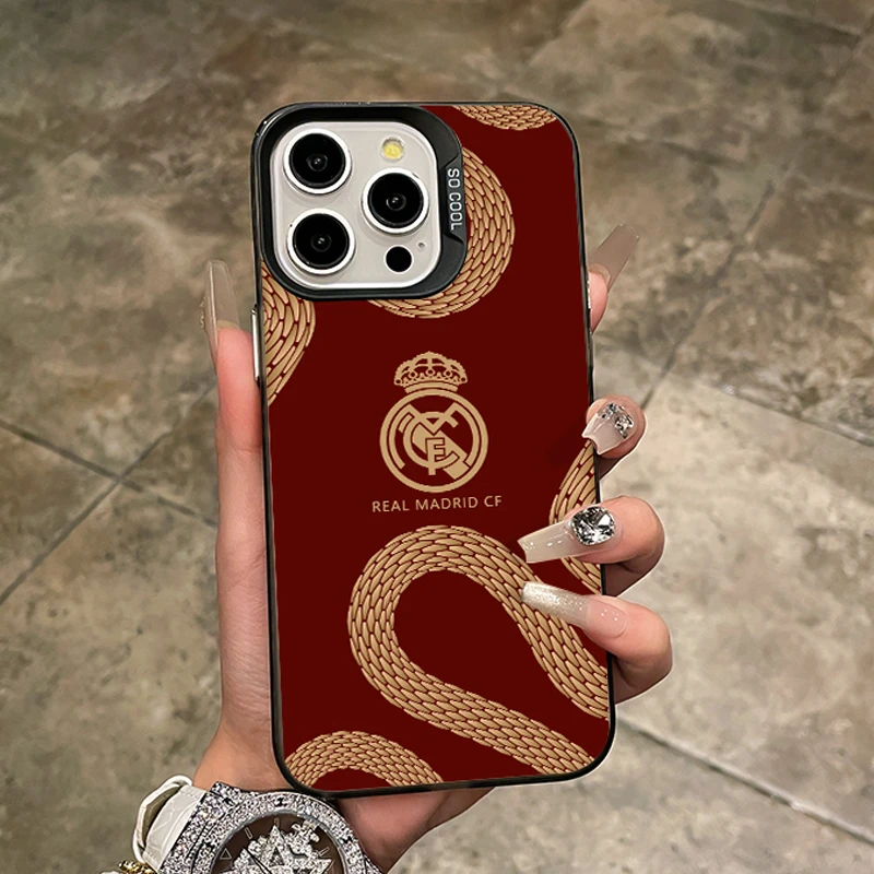 皇马蛇年限定款苹果16promax手机壳iphone15plus男生14磁吸13/12p