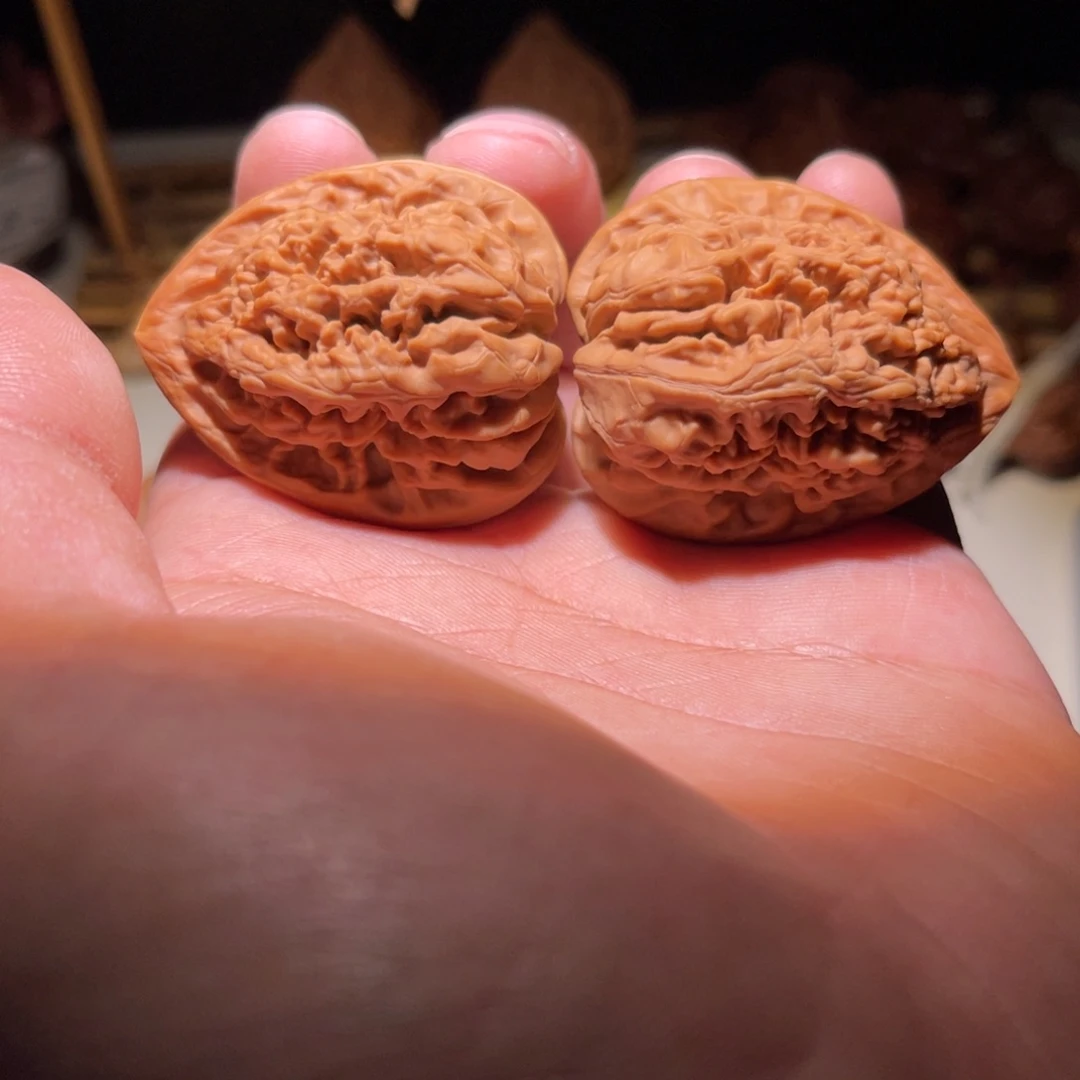 文玩核桃把件凤凰台