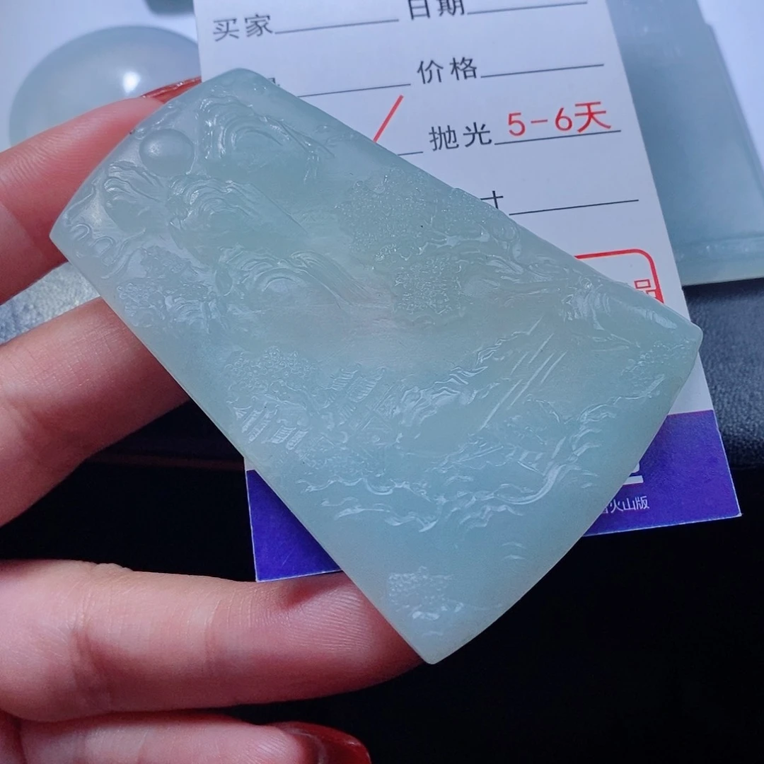 定制翡翠未镶嵌独**一翡翠