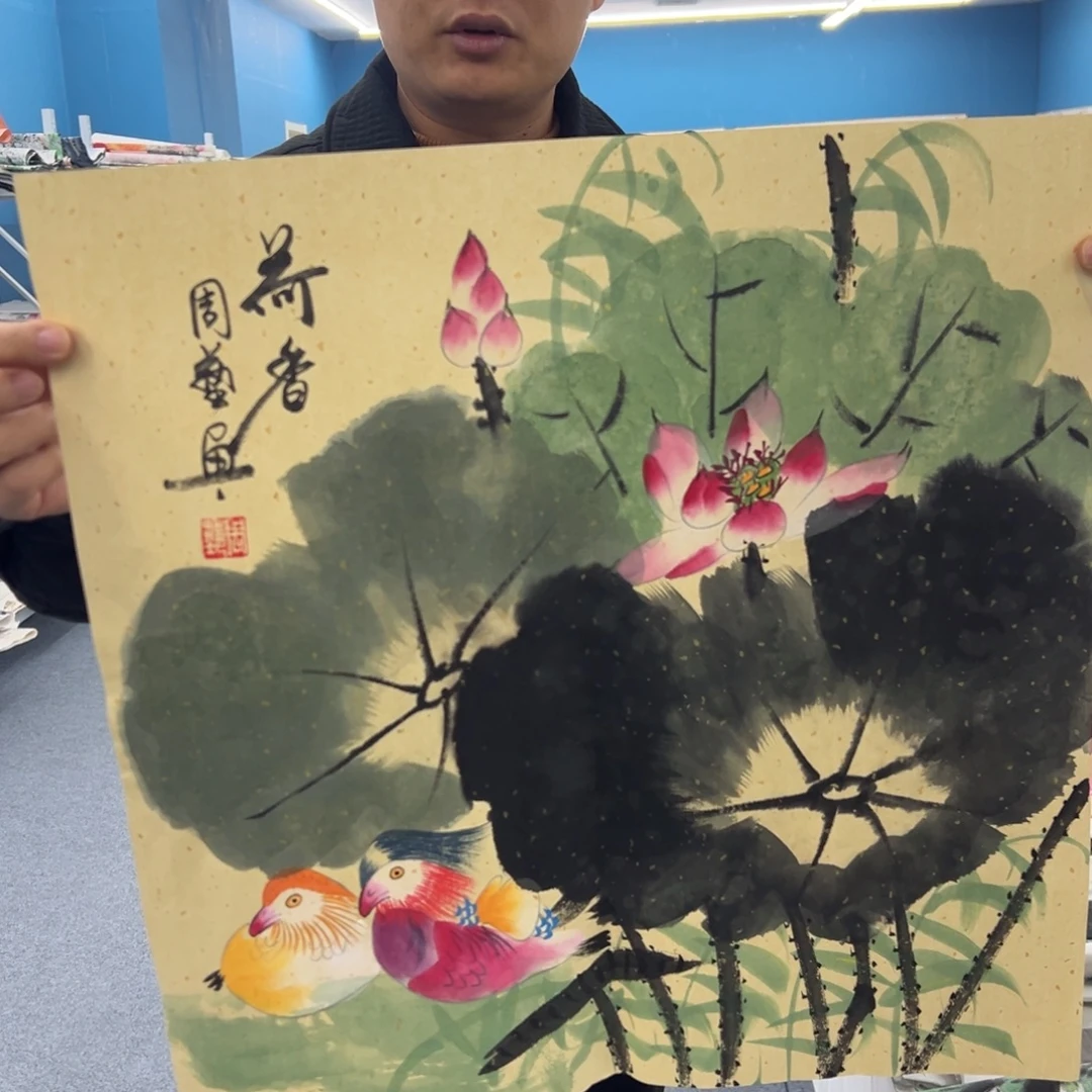 国画国画纯手绘作品欣赏