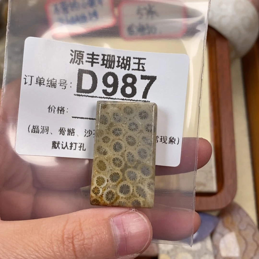 硅化玉颈饰未镶嵌a***n