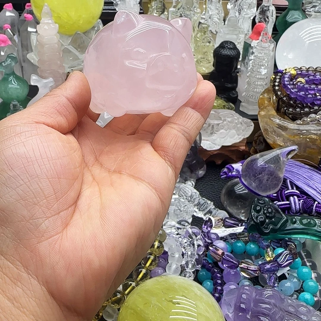 车挂未镶嵌水晶摆件