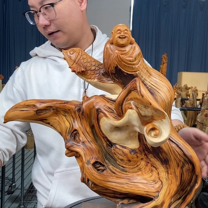 柏木（崖柏）随型摆件